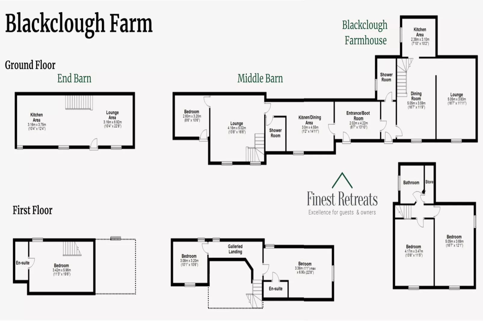 The Cottages Collection at Blackclough Farm-Floor plan