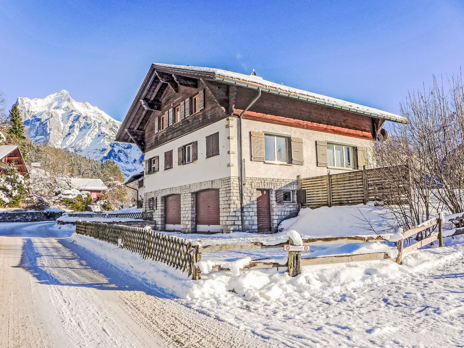 Chalet Jolimont-Draußen