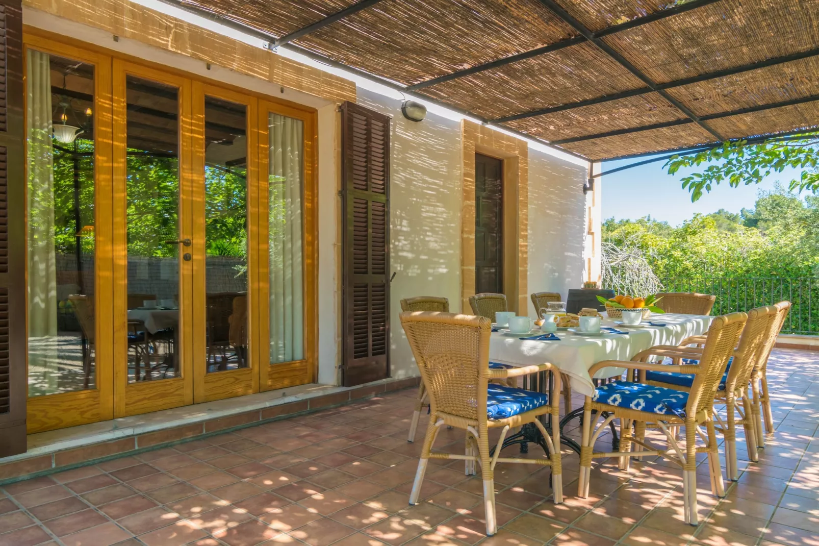Can Mostatxet-Terrassenbalkon