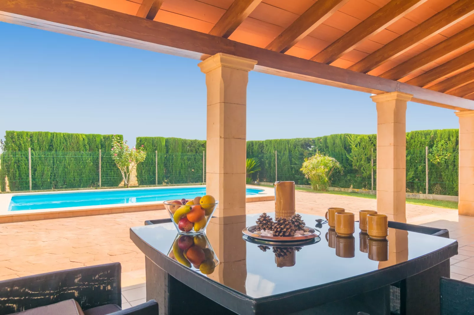 Can Grau Petit-Terrassenbalkon
