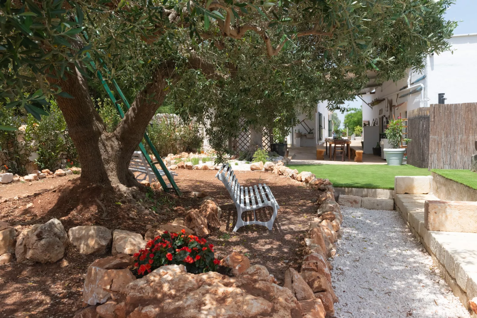 Lamia Papo in Ostuni-Gärten Sommer