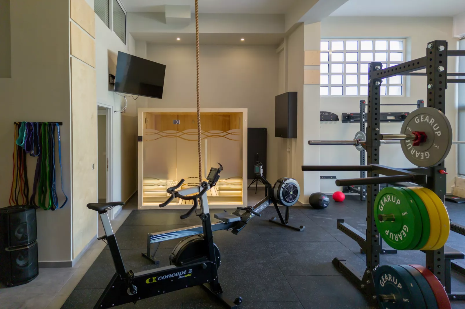 Kipo Paradiso stone villa-Gym