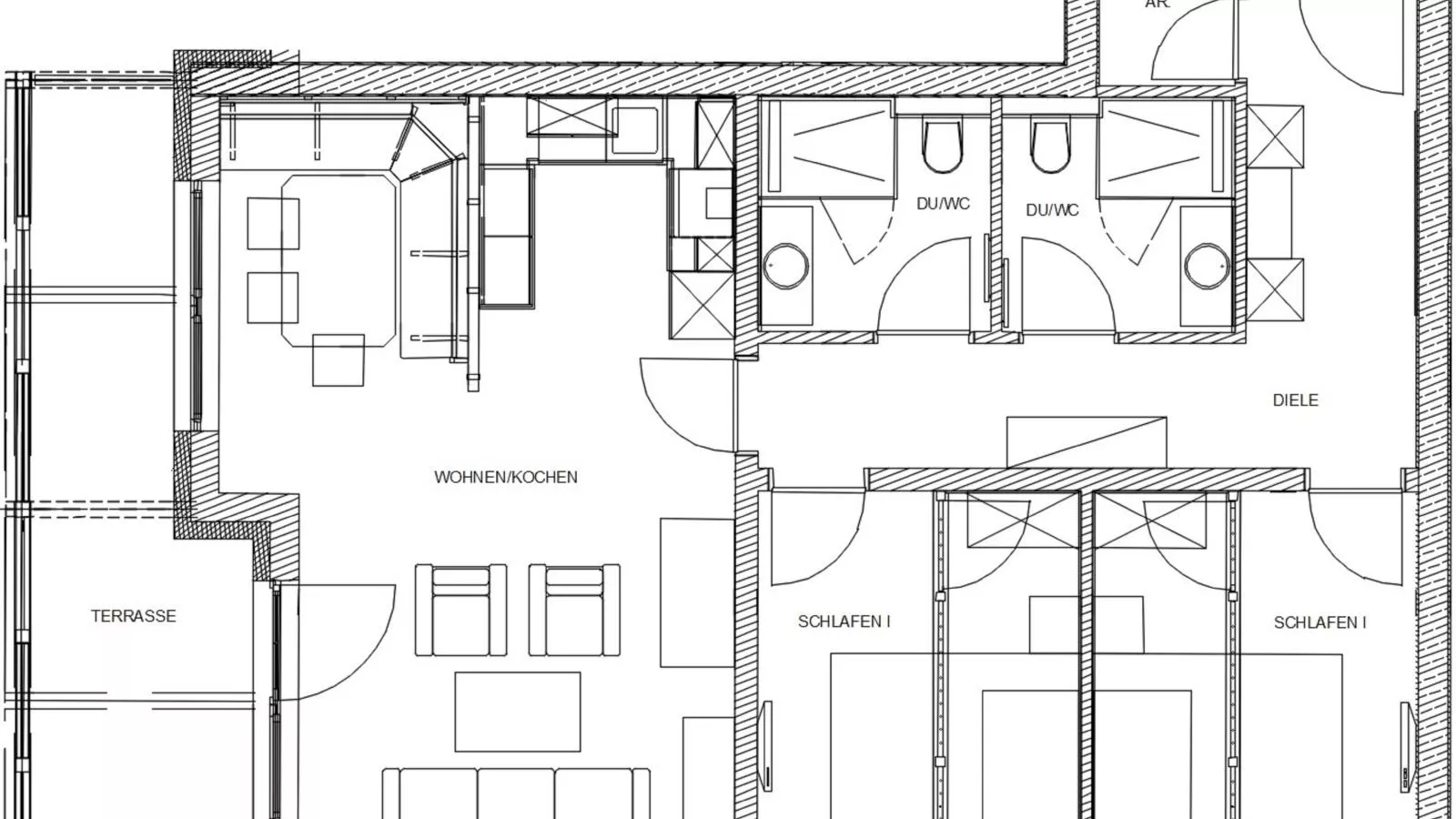 Tauern Suites Mitterwirt TOP 222-Grundriss