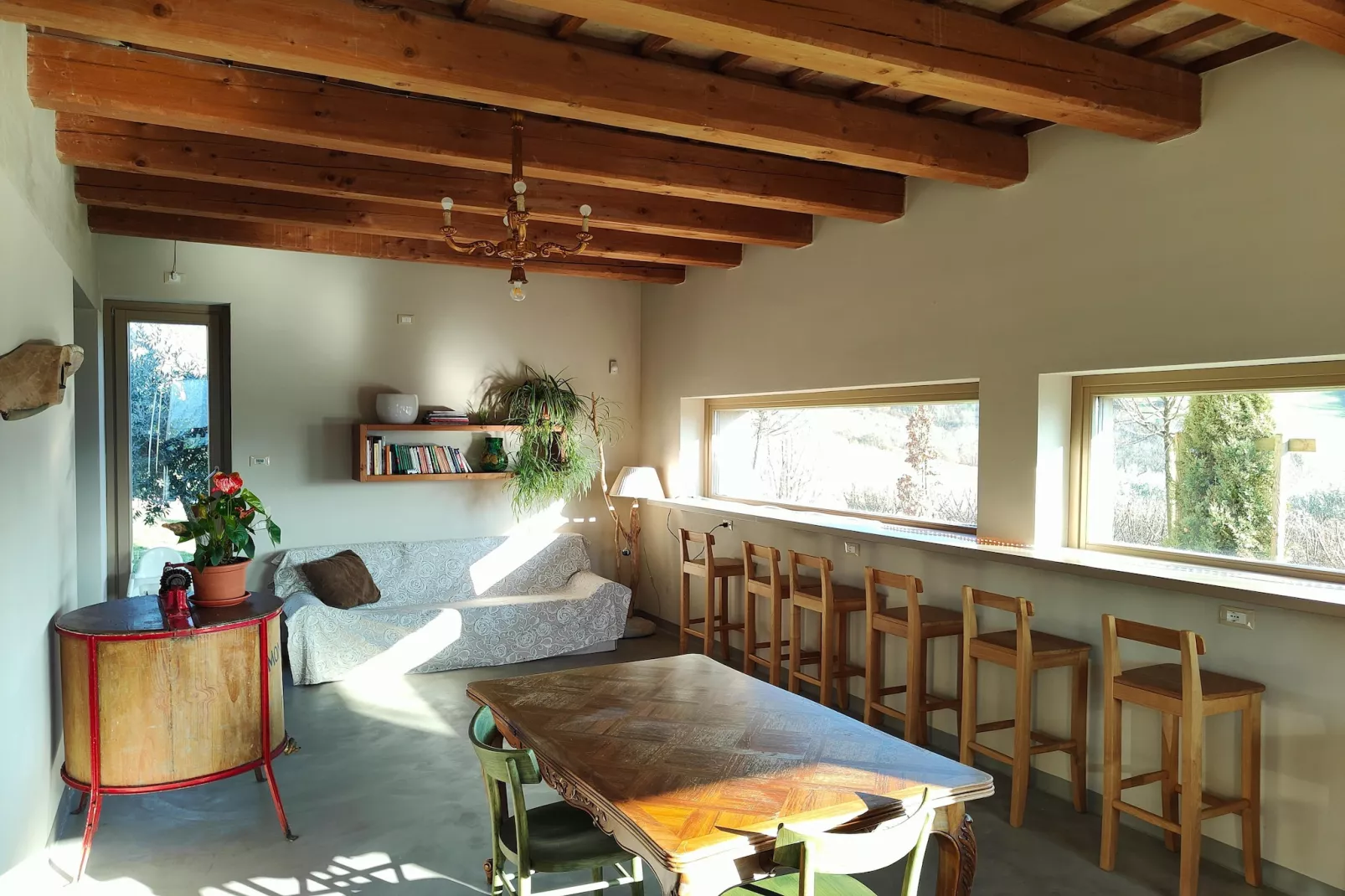 La Gualchiera-Wohnzimmer
