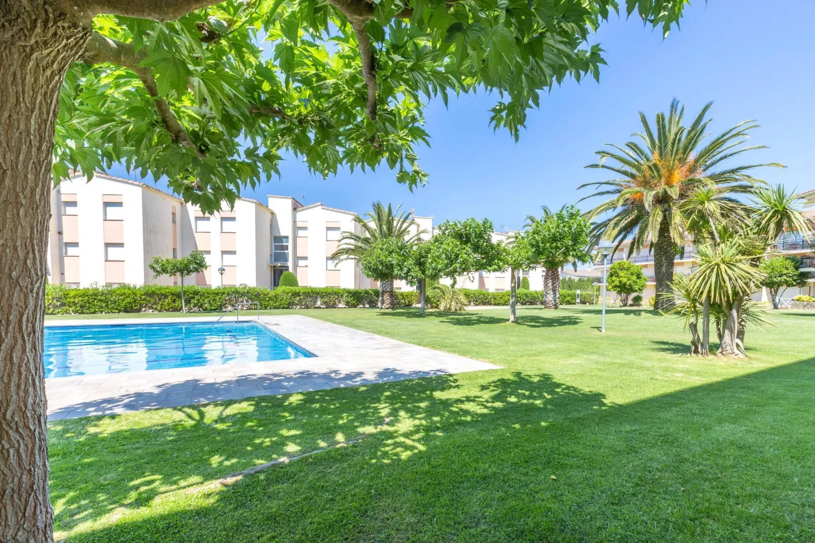 Costa Brava E-4-Gebiete Sommer 1 km