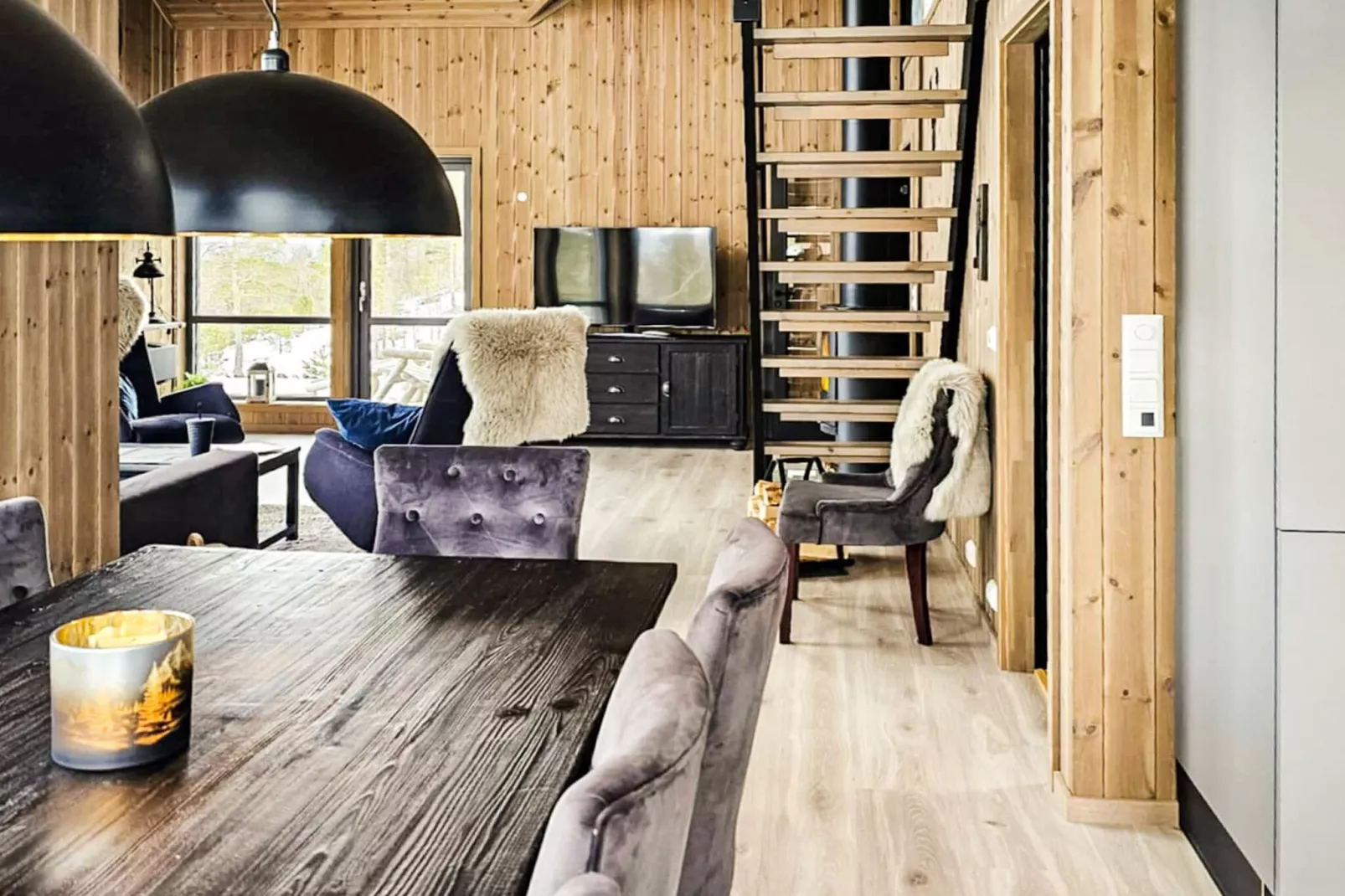 11 person holiday home in Hornnes-Indoor