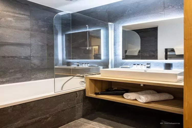 CHAPELLE DABONDANCE Le Flocon Blanc A40P-Salle de bain