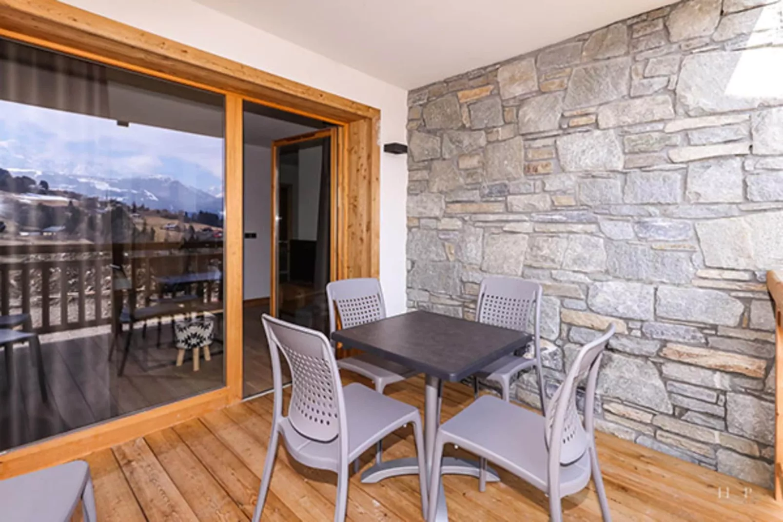 COMBLOUX Les Fermes du Mont Blanc - A24P-Terrace balcony