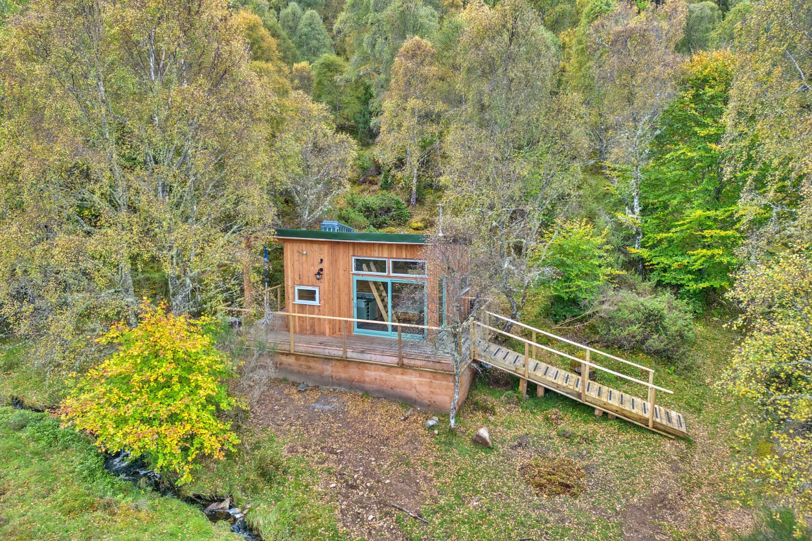 Cosagach Falls Cabin-Außenbereich
