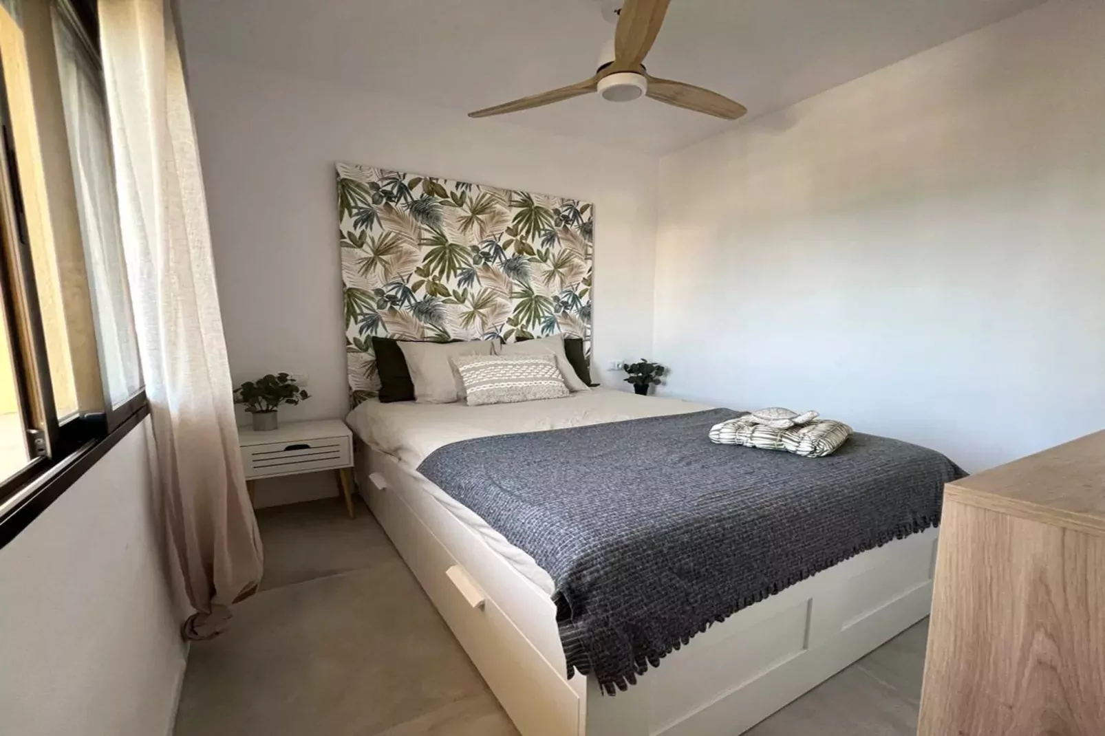 Apartamento con vistas al mar-Chambre