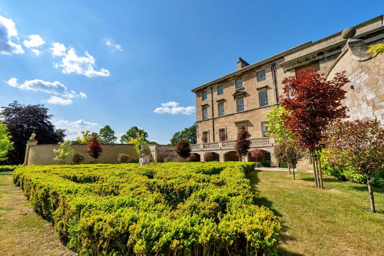 Hickleton Hall-Außenbereich