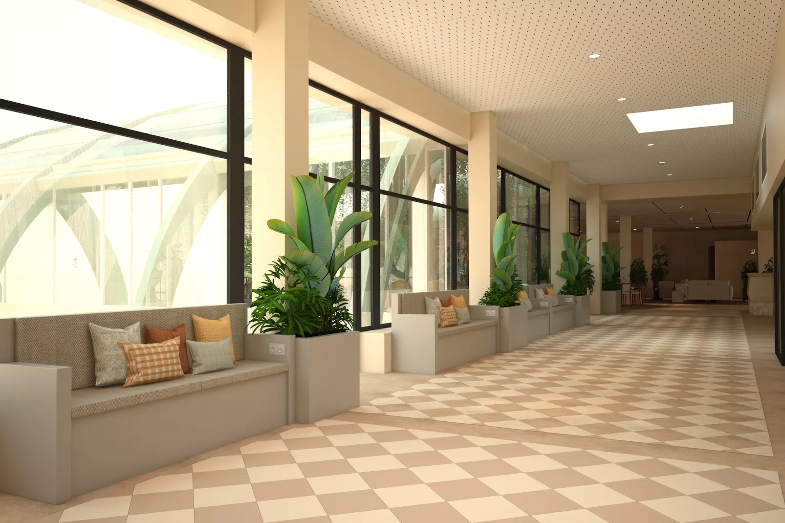 IFA Schöneck Ferienpark - 2 Raum App / AP2 ohne Balkon-Parkeinrichtungen