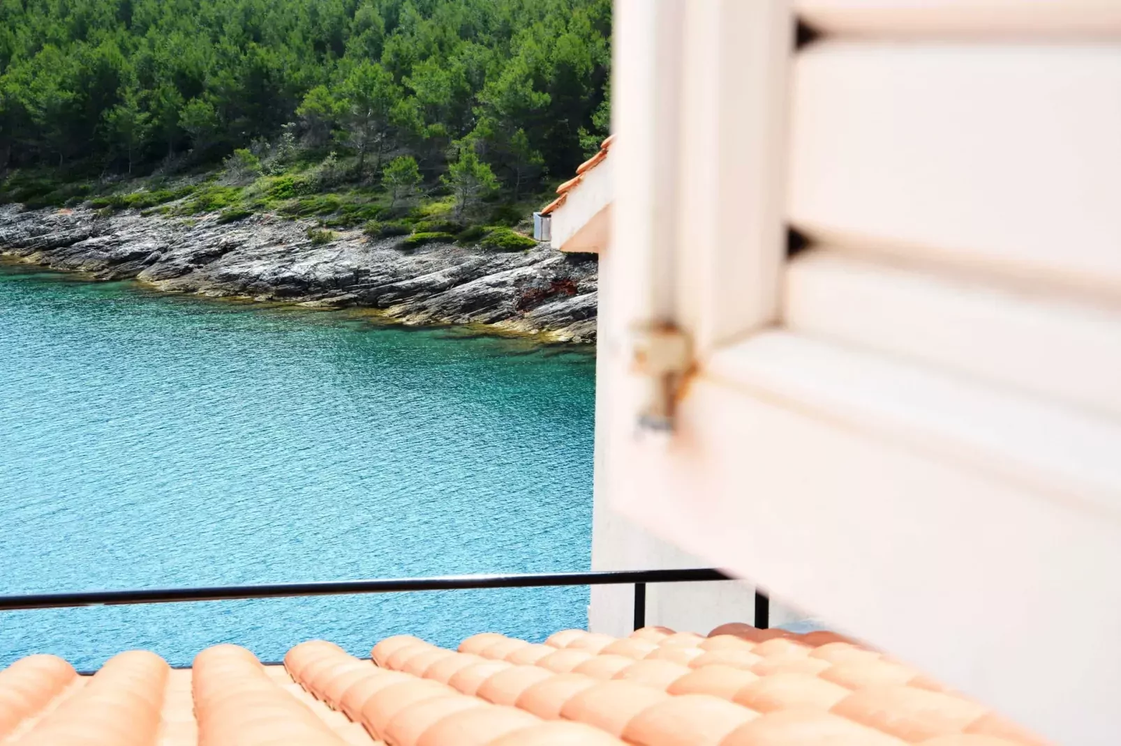 Blissful Bay Apartments Vrboska - One Bedroom Apartment with Balcony (owner Smokva)-Aussicht