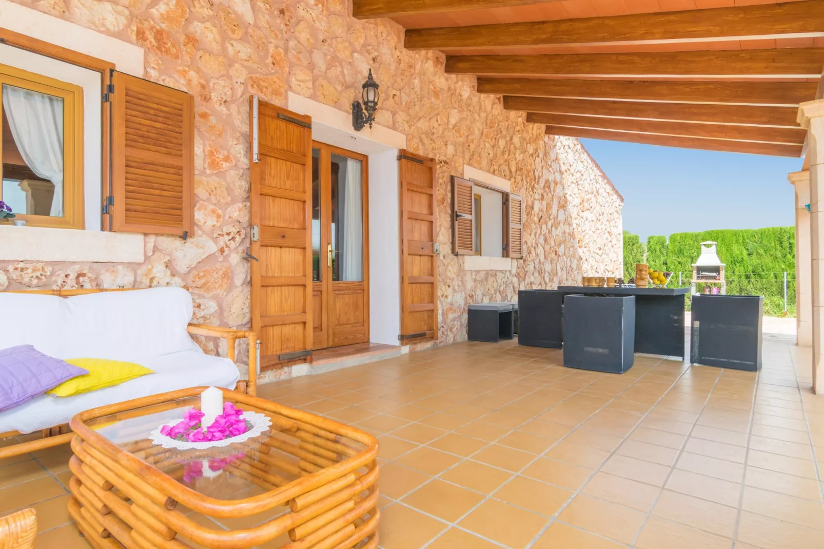 Can Grau Petit-Terrassenbalkon