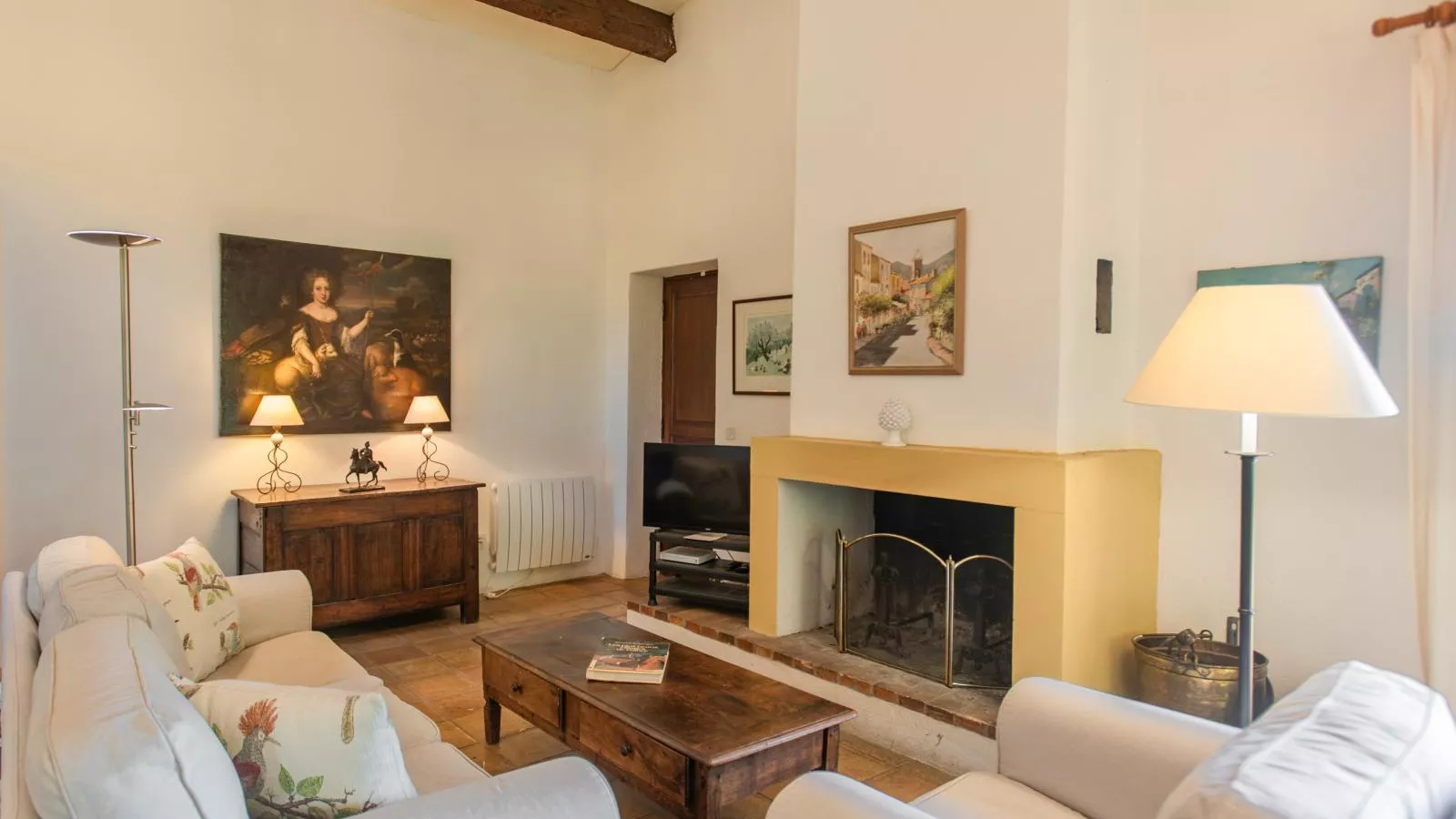 Entre les vignes-Living room