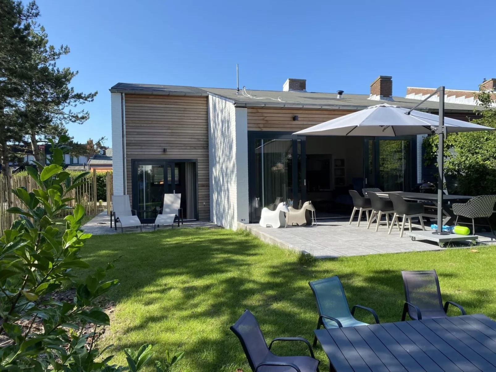 Seascape Wellness Nieuwvliet-Bad-Draußen