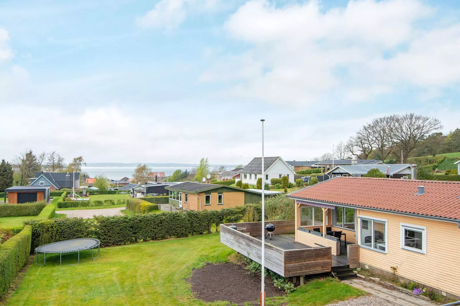 5 person holiday home in Broager-By Traum-Water view