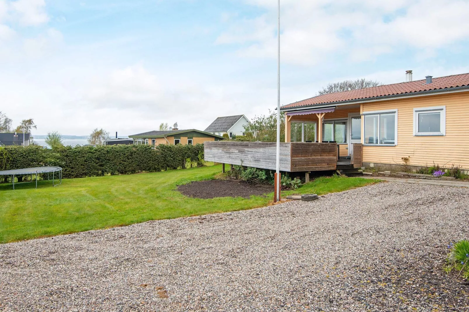 5 person holiday home in Broager-By Traum-Water view