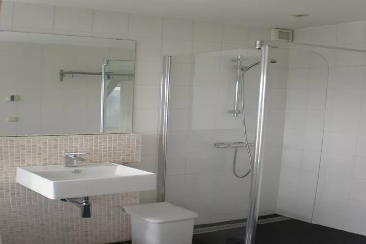Schöne freistehende Villa mit Sauna in Érezée-Badezimmer