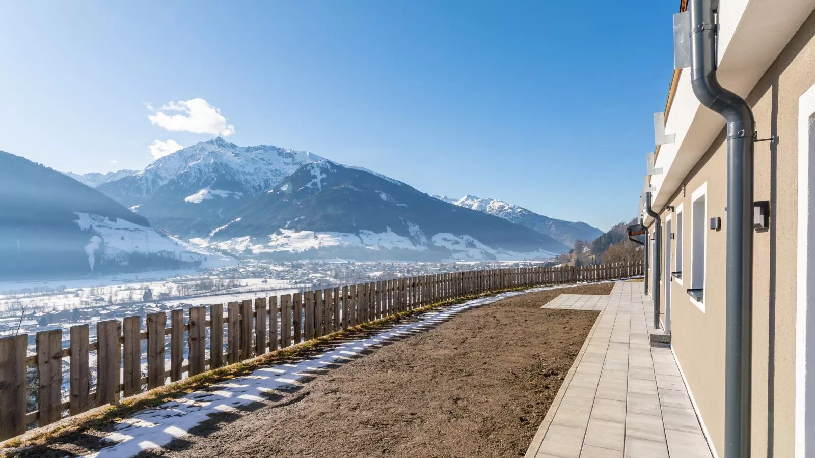 Unterrainhof-Aussicht Winter