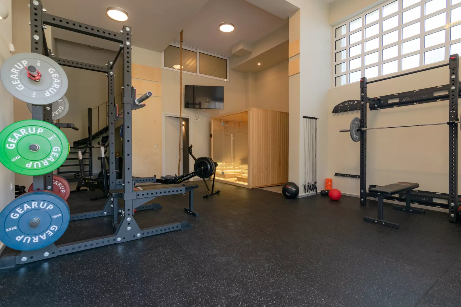 Kipo Paradiso stone villa-Gym