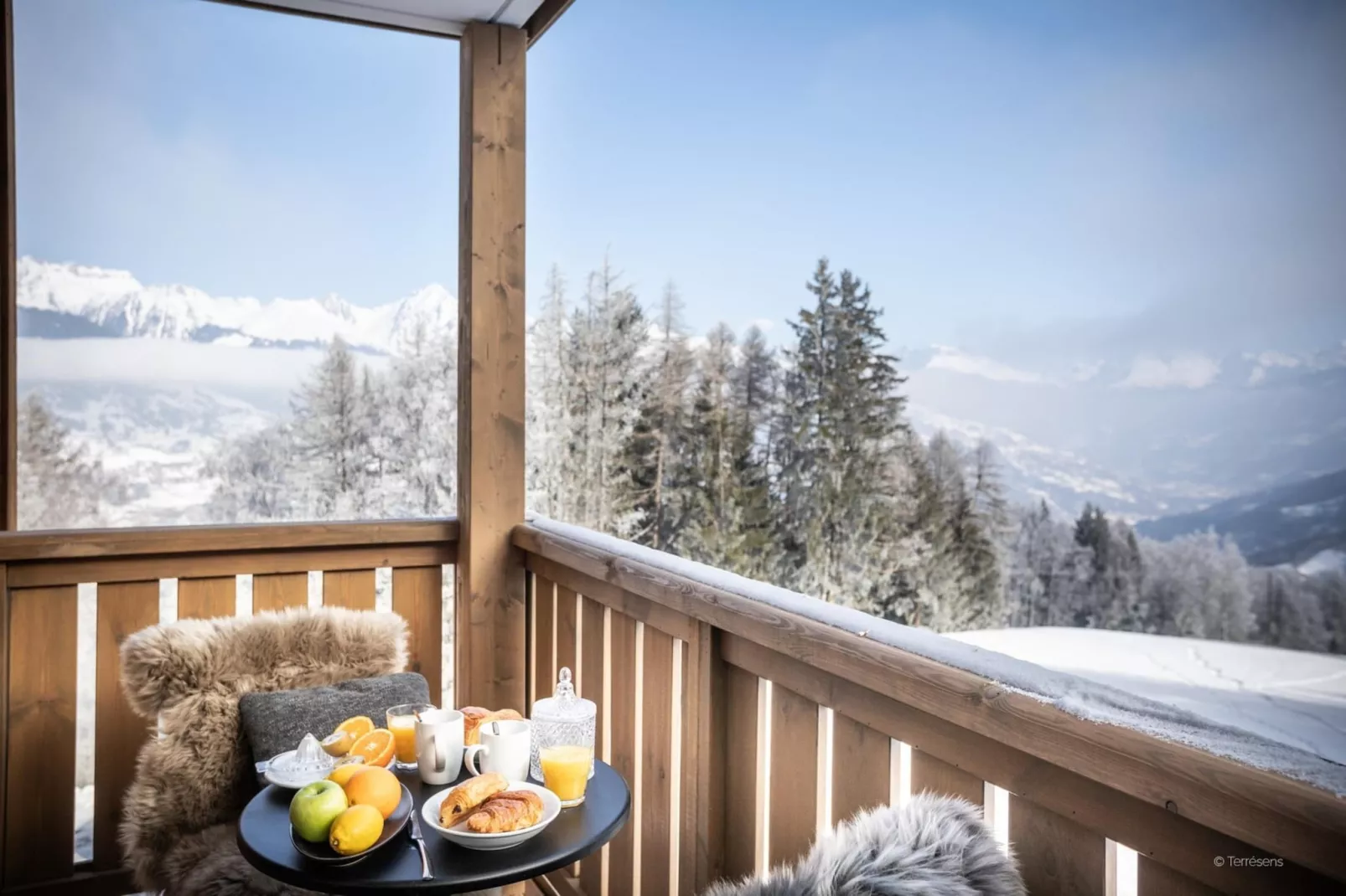 PLAGNE MONTALBERT Le Snoroc- A48P-Terrace balcony