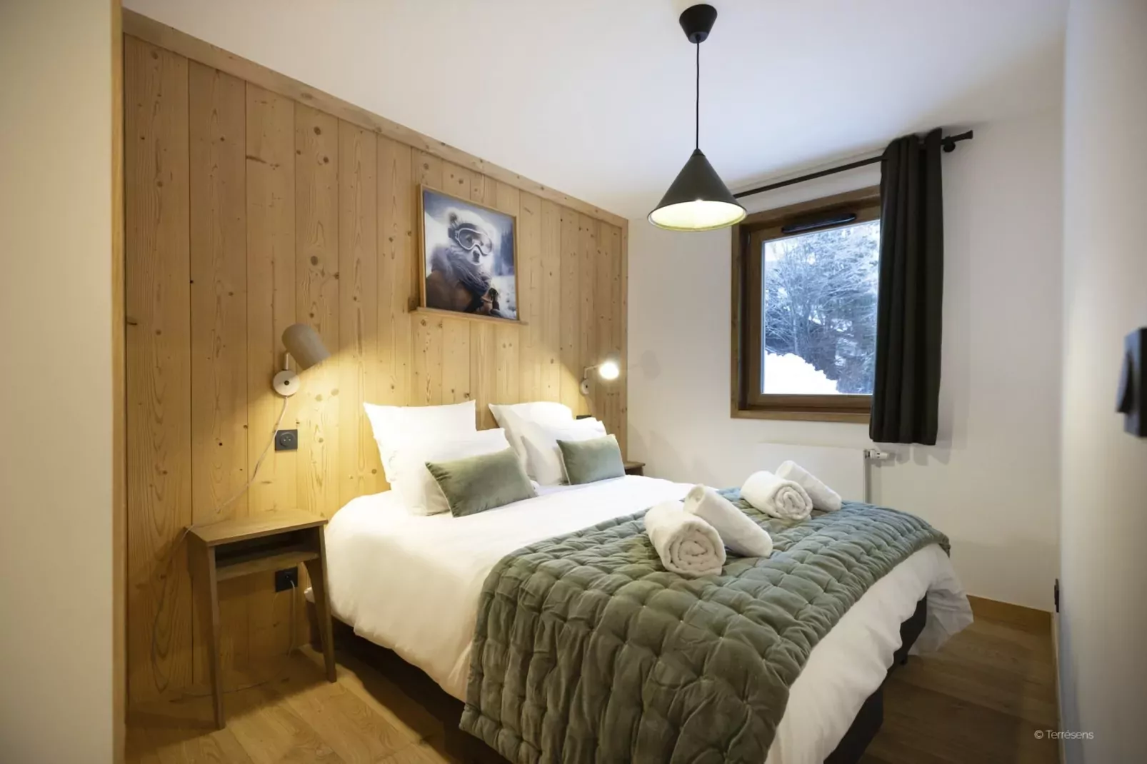 CHAPELLE DABONDANCE Le Flocon Blanc A38P-Chambre