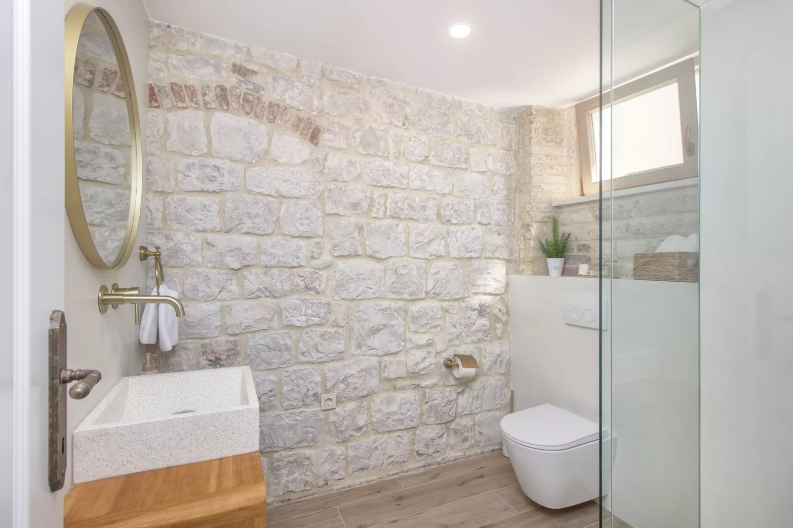 Stone House Trogir-Bathroom