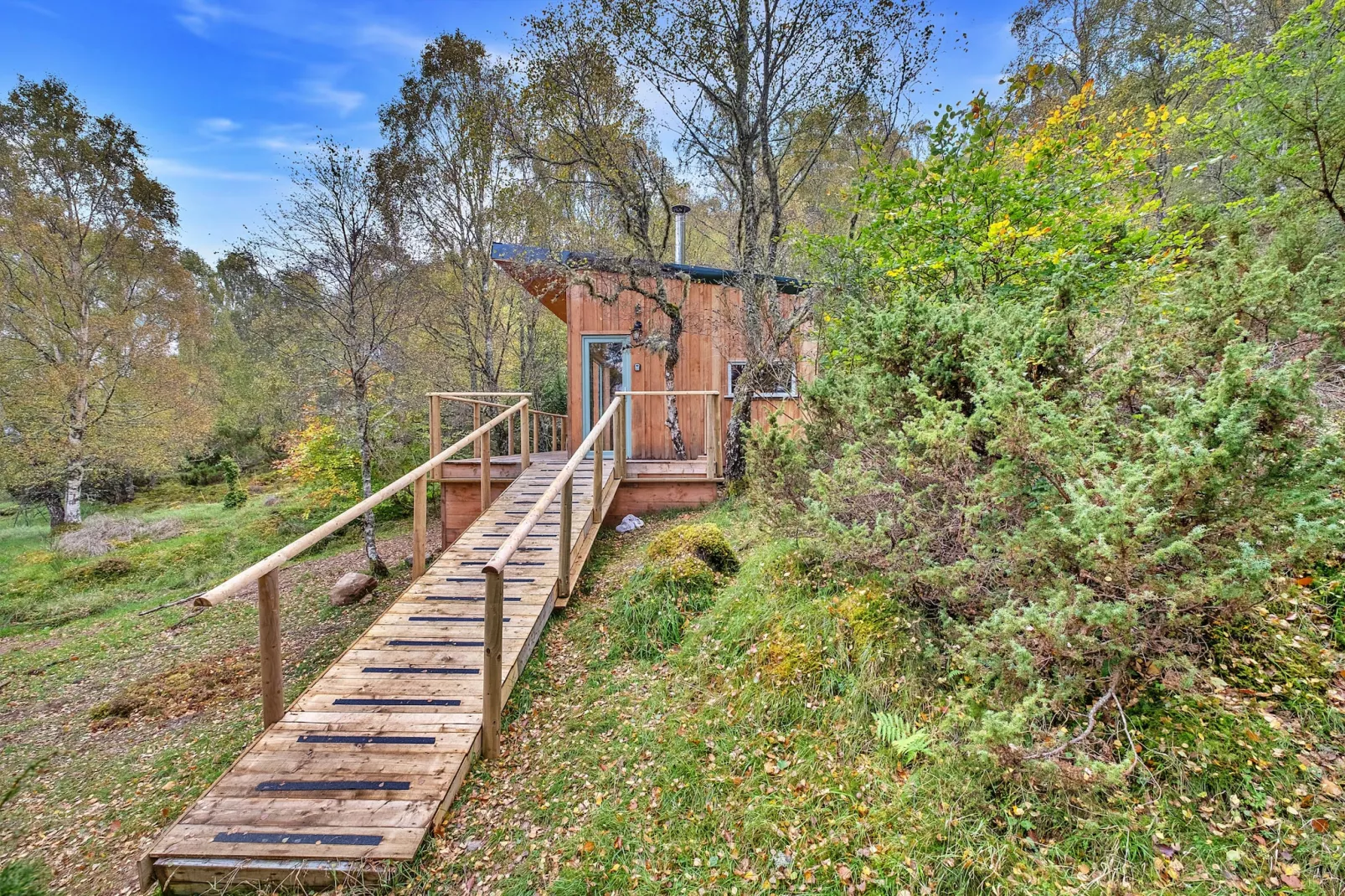 Cosagach Falls Cabin-Außenbereich