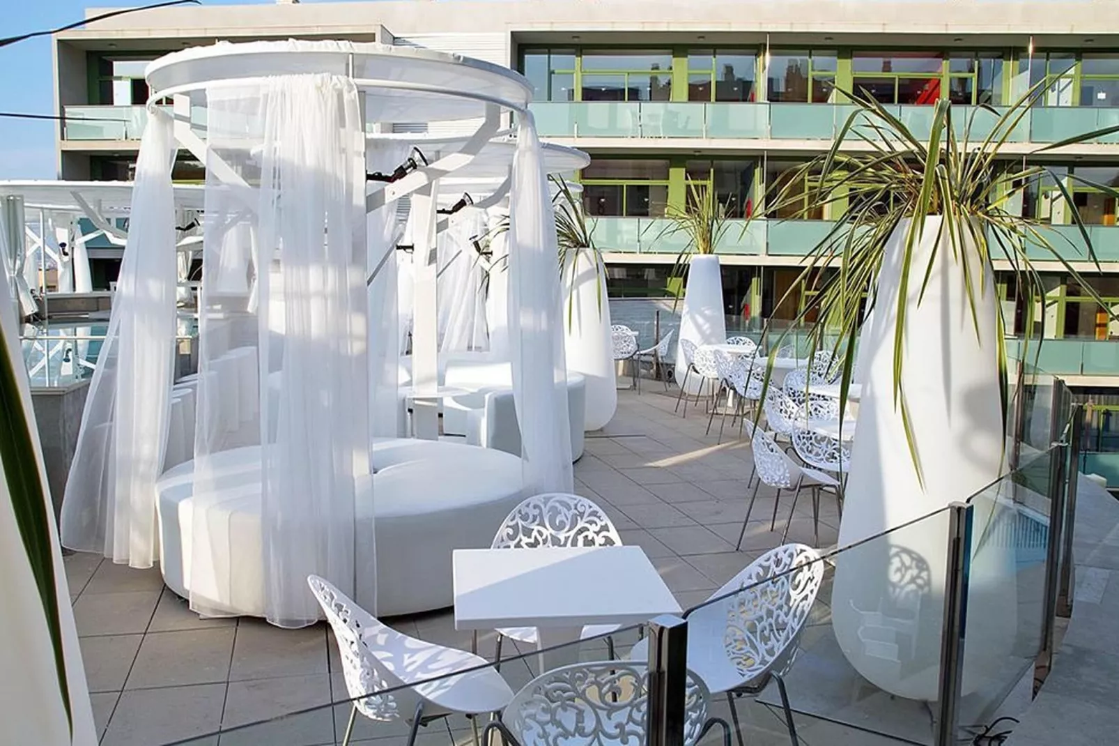 APOLO SUITES RENTALMAR 2/4-Gärten Sommer