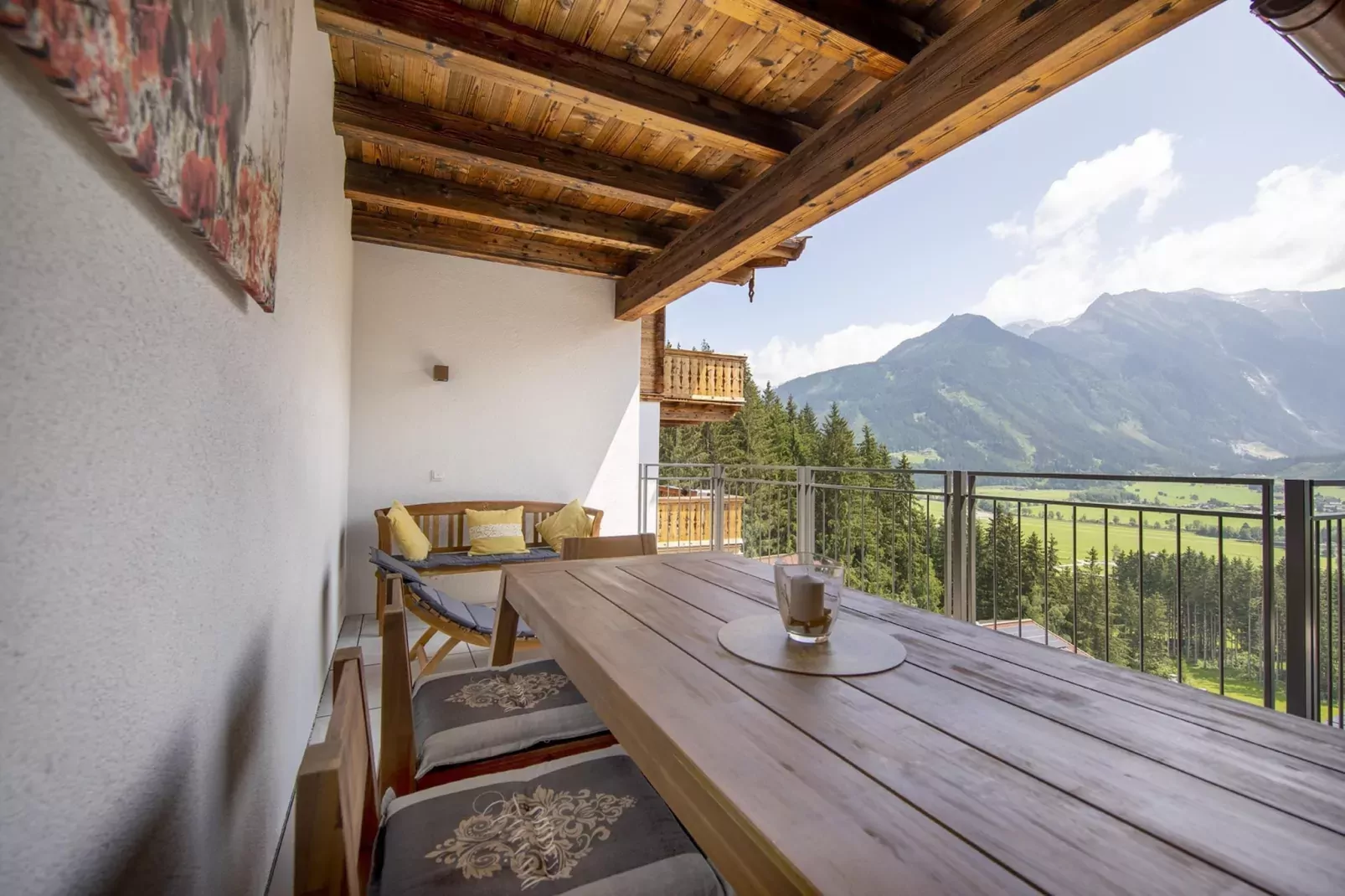 Nationalpark Chalet Zollspitze-Balcon-terrasse