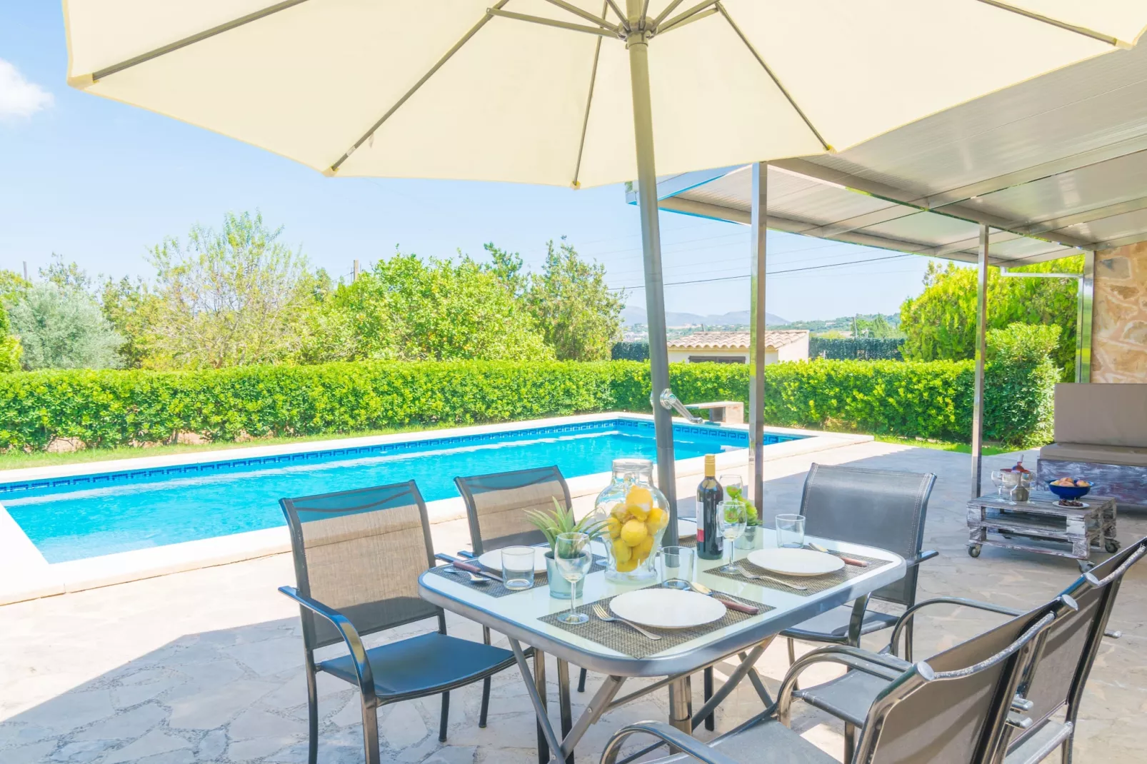 Villa Fernando-Außenbereich Sommer