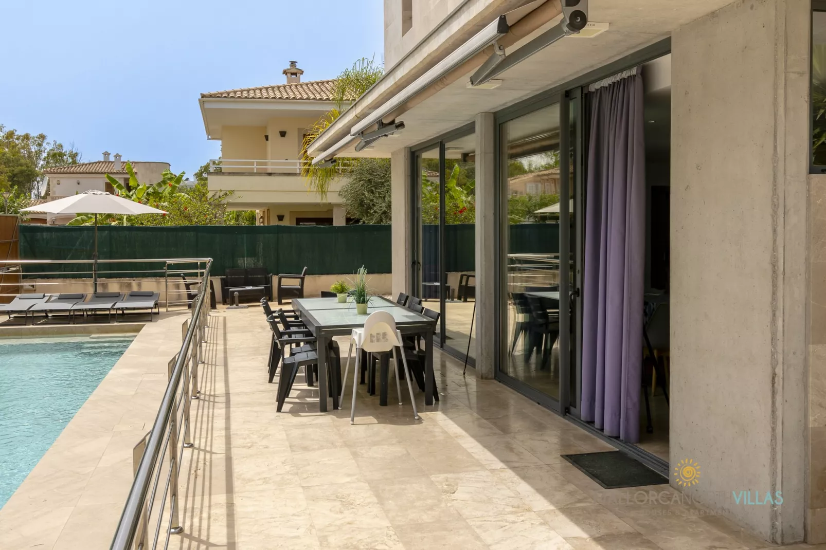 VILLA IOLA IDEAL PARA FAMILIAS A 150M DE LA PLAYA-Terrace balcony