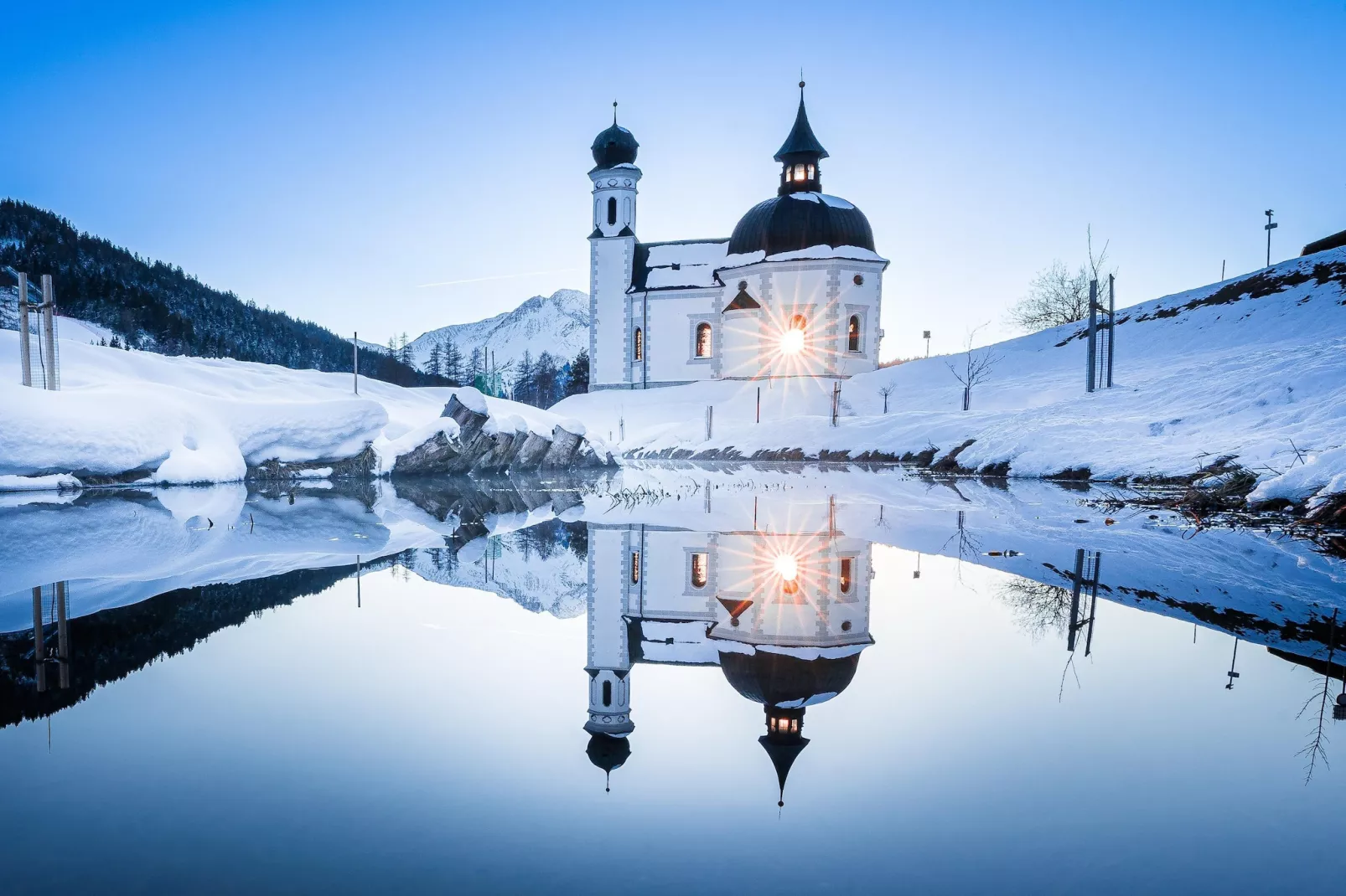Sportalm Seefeld-Area winter 1km