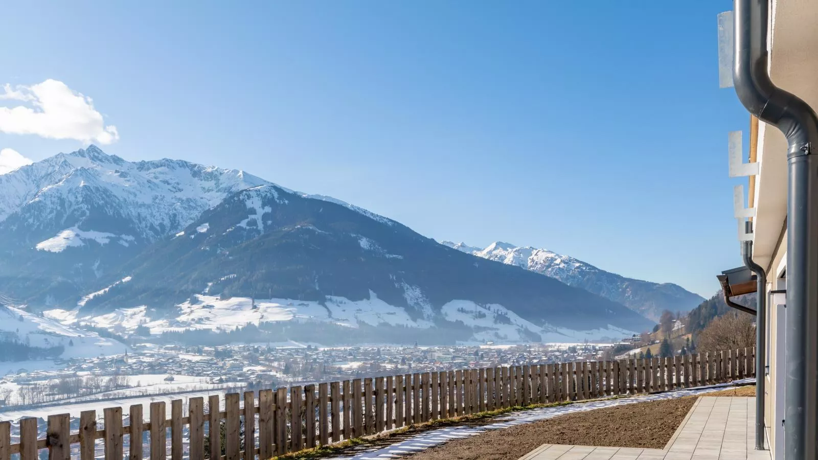 Unterrainhof-Aussicht Winter