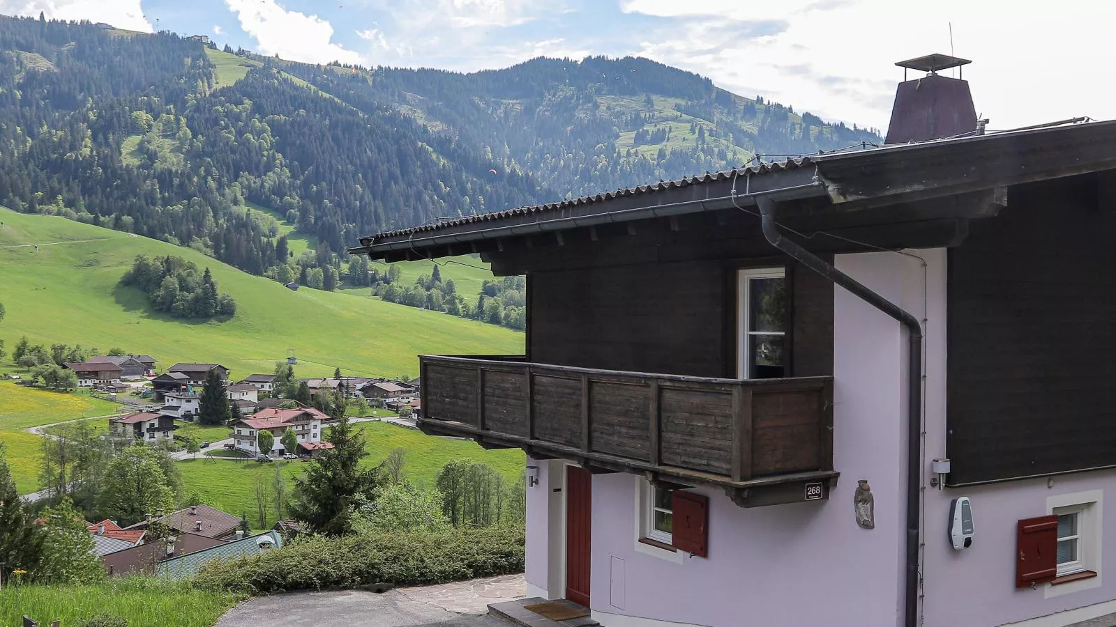 Kitzbüheler-Alpen Chalet-Aussicht Sommer