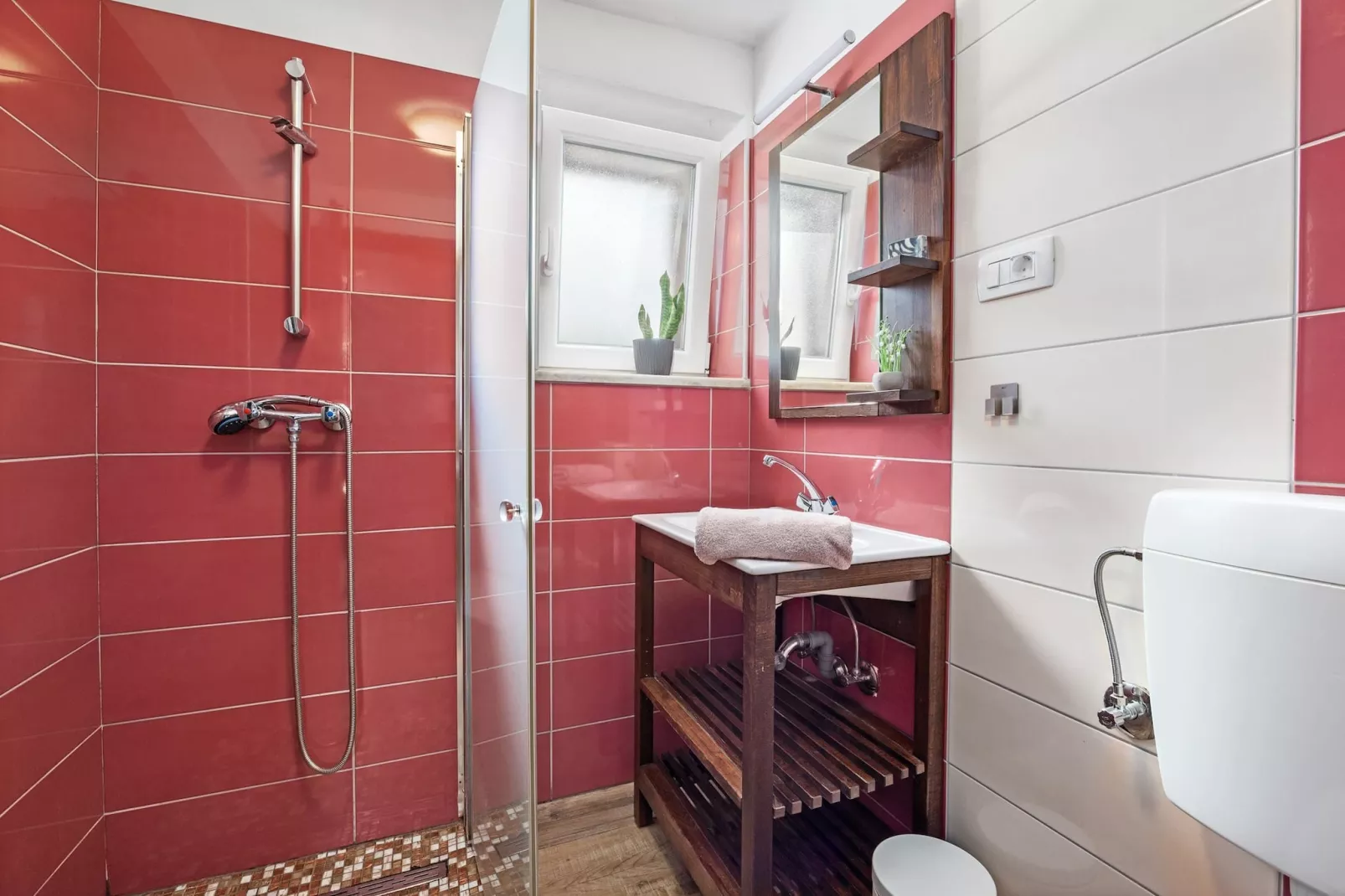 Villa Katarina - Old Stone House with Private Pool-Bathroom
