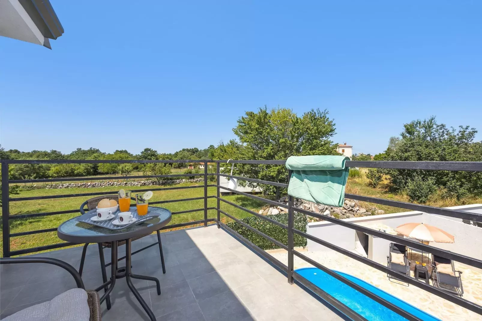 Villa Jakov with Private Pool-Terrace balcony