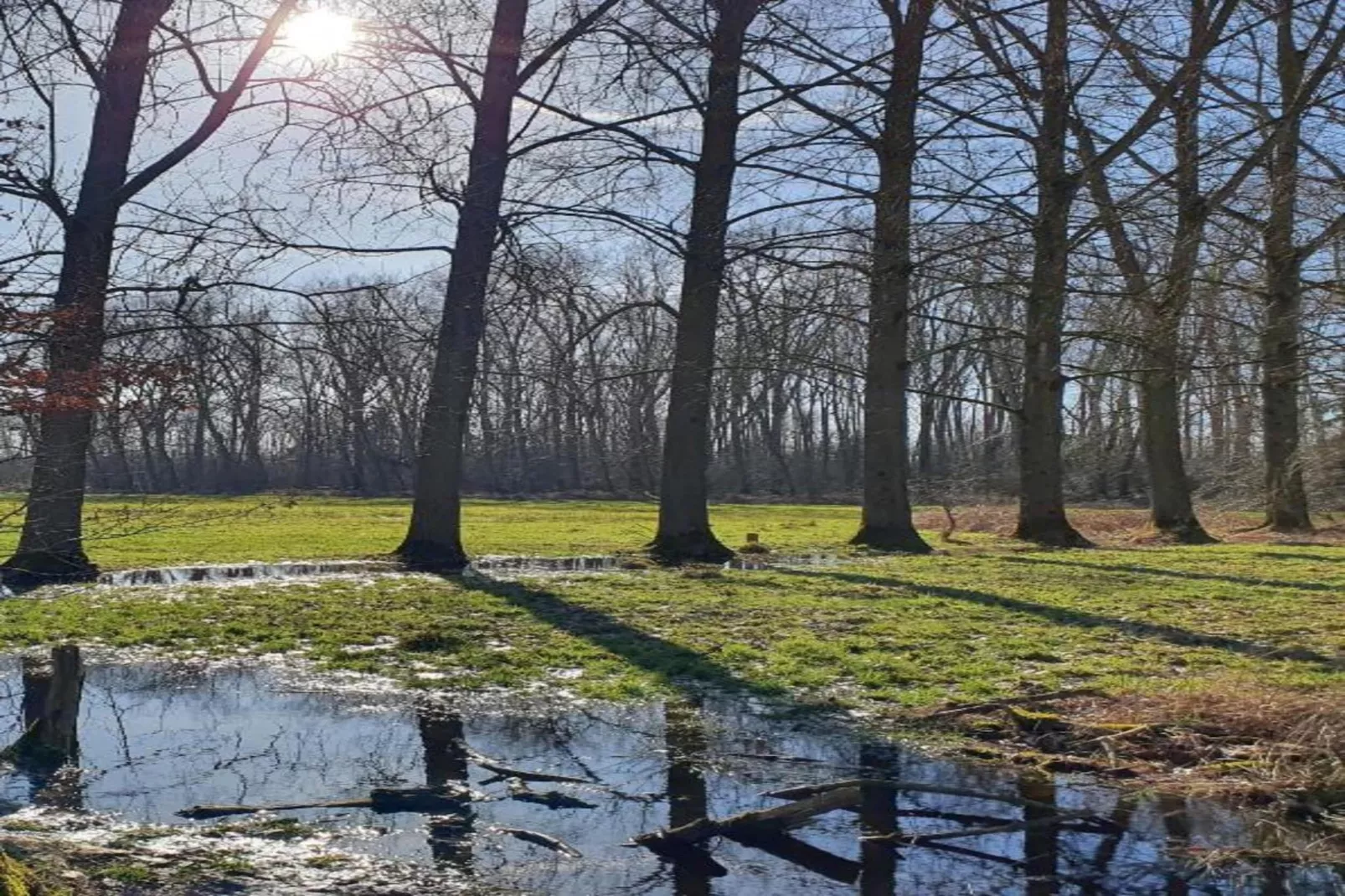 De oude stal-Gebiete Sommer 20 km