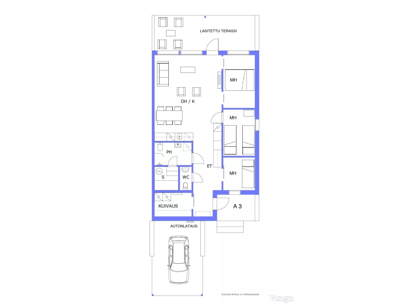 Vuokatin loiste 9 a 3-Draußen