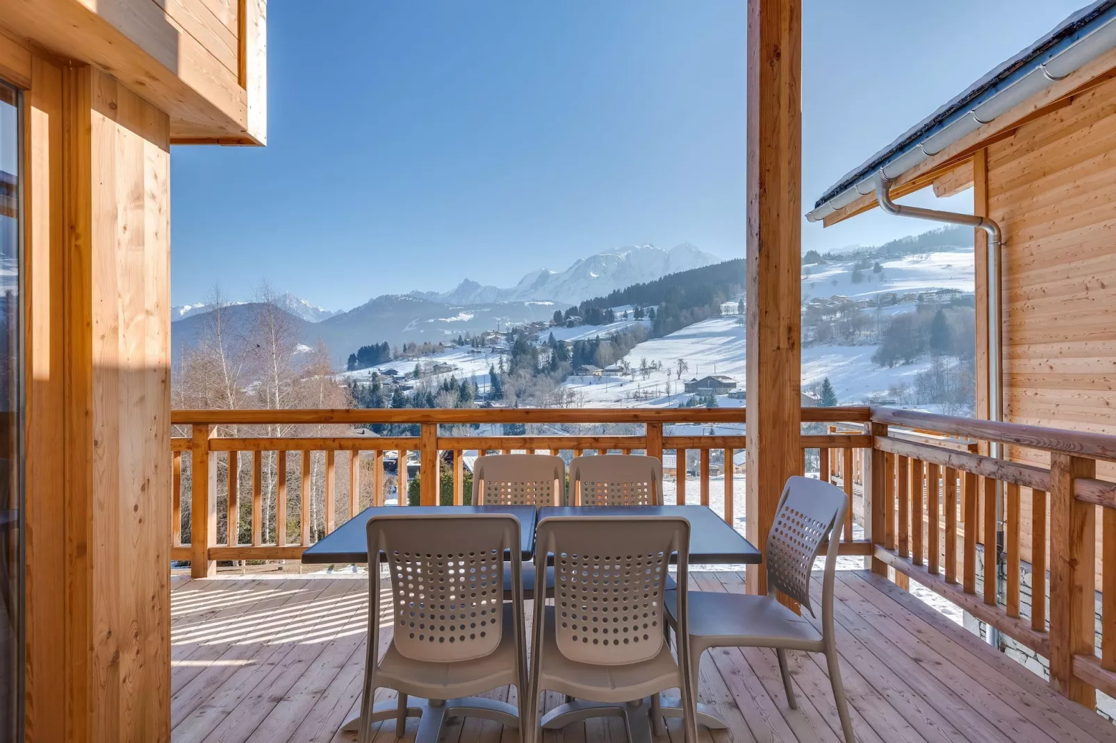 COMBLOUX Les Fermes du Mont Blanc - C61P-Terrace balcony