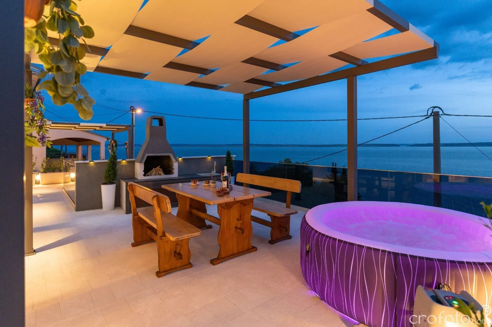 Apartments Rina - one bedroom apartment A1-Terrasse