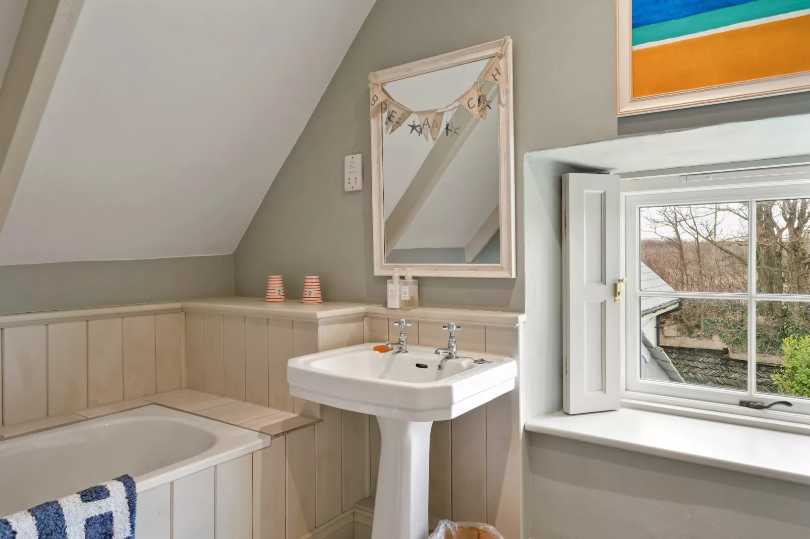 St Eval School House-Bathroom