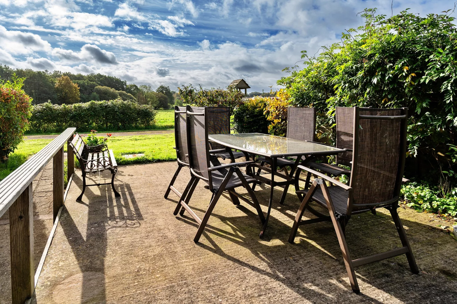 The Barn at Prowses Farm-Terrace balcony