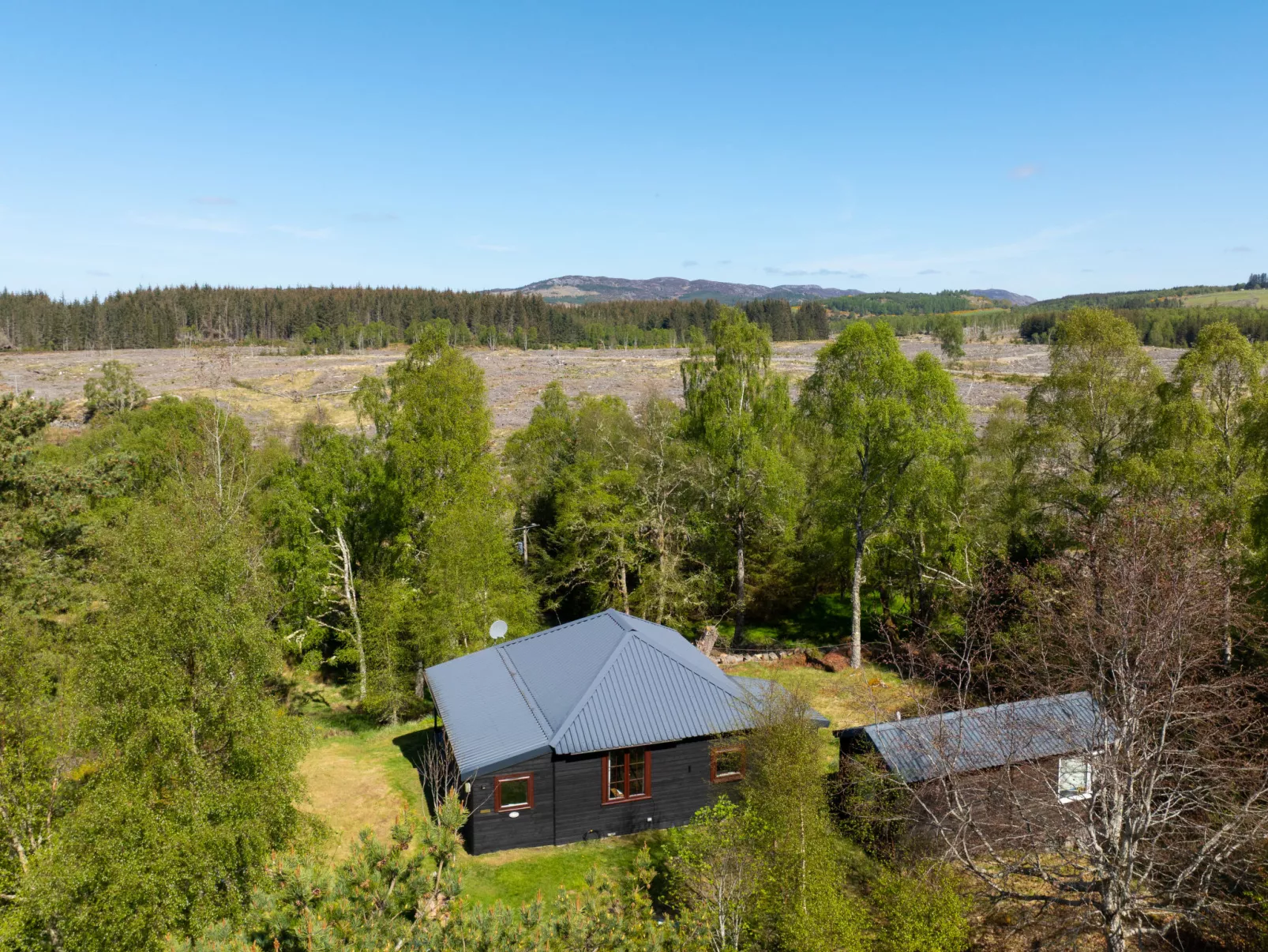 Rowan Chalet-Draußen