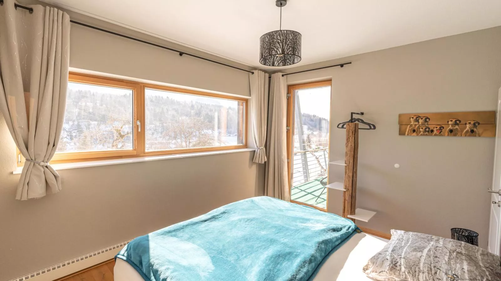 Residenz Aichwaldsee-Schlafzimmer