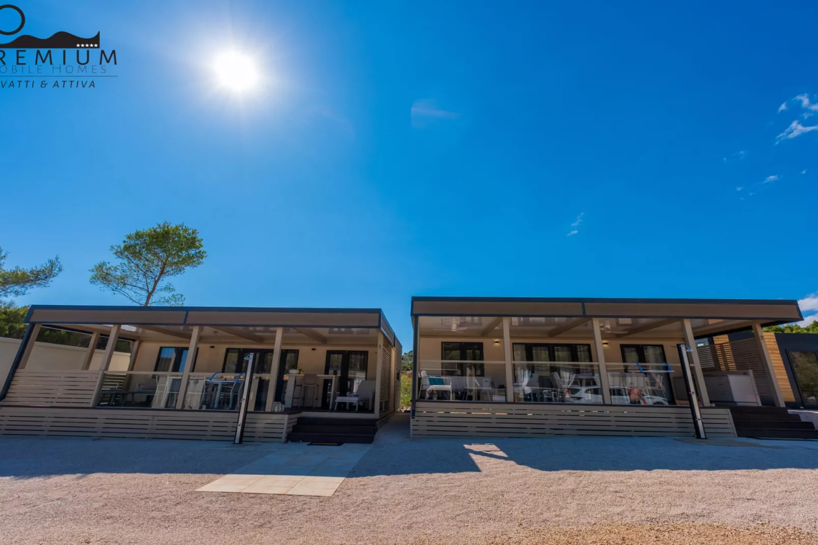 Charming Two-bedroom Mobile Homes Drage - Mobile Home with Sea View and Terrace-Extérieur