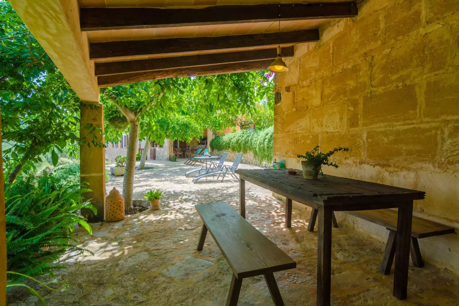 Ses Pedres - Terrasse/Balkon