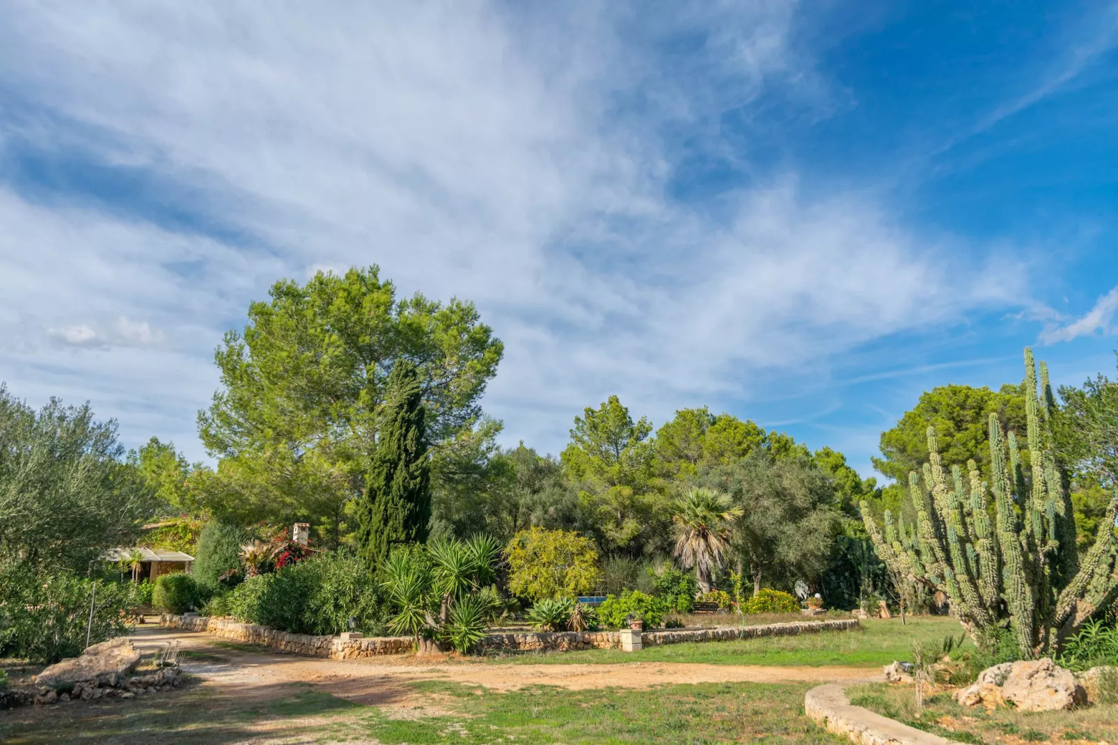 Garriga D'alcudiola-Gebiete Sommer 1 km