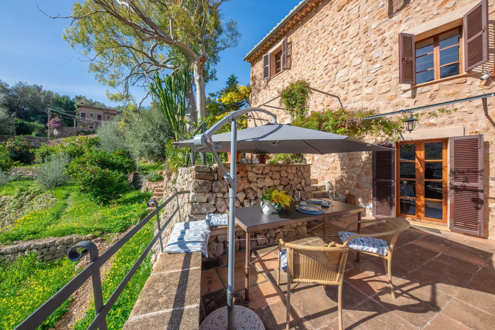 Sa Teulera (fornalutx)-Terrace balcony